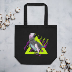 VETAHEAD African Grey Parrot Eco Tote Bag