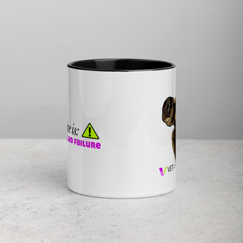 VETAHEAD Tortoise Mug with Color Inside - Image 2